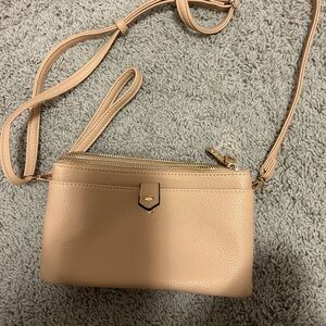 Elegant Tan Crossbody Bag